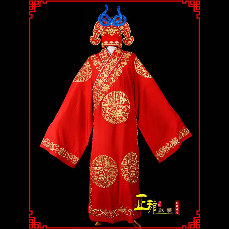 银州武生服装软绉全金武生衣