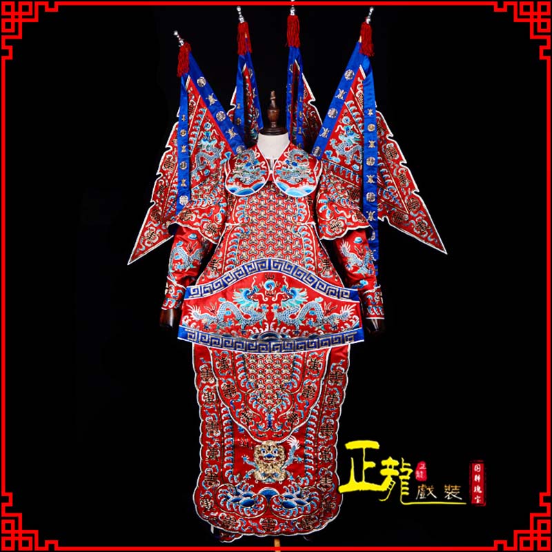 银州武生戏服戏曲武将靠